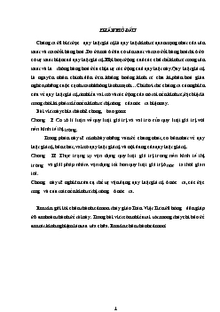 Thực trạng sự vận dụng quy luật giá trị trong nền kinh tế thị trường và giải pháp nhằm vận dụng tốt hơn quy luật giá trị tại nước ta thời gian tới