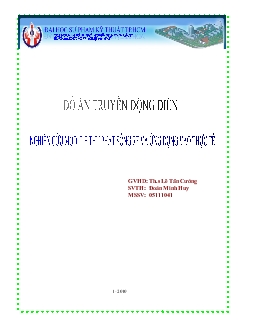 Báo cáo Nghiên cứu module thu phát sóng RF và ứng dụng vào thực tế