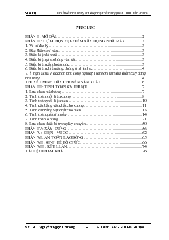 Đồ án Thiết kế nhà máy sứ điện hạ thế năng suất 1000 tấn /năm