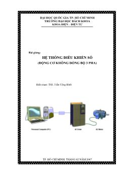 Bài giảng: hệ thống điều khiển số (động cơ không đồng bộ 3 pha)