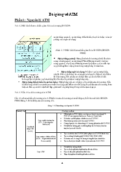 Bài giảng về ATM