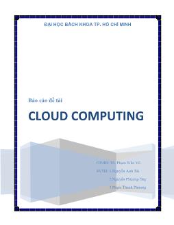 Đề tài Cloud computing