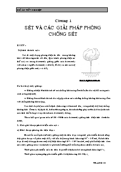 Đồ án Bảo vệ chống sét sử dụng thiết bị hãng Indelec