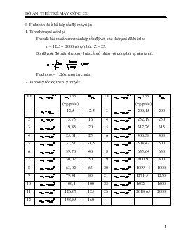 Đồ án Máy tiện