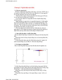 Giáo trình điện tử cơ bản