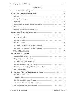 Luận văn Điều khiển PID tay máy