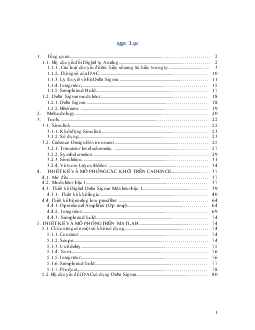 Luận văn Thiết kế và mô phỏng các khối trên cadence