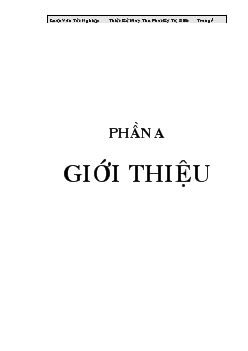 Luận văn Thiết kế và thi công máy thu phát ký tự 8 bit