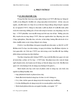 Một số biện pháp để dạy tin học có hiệu quả hơn