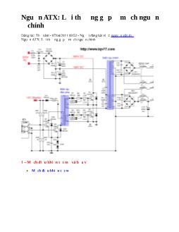 Nguồn ATX: Lõi thường gặp ở mạch nguồn chính