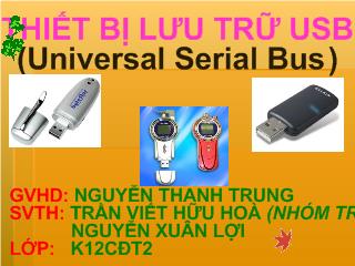 Thiết bị lưu trữ usb