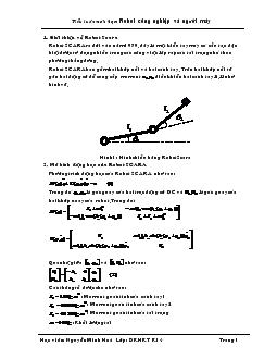 Tiểu luận Điều khiển robot scara dùng moment tính