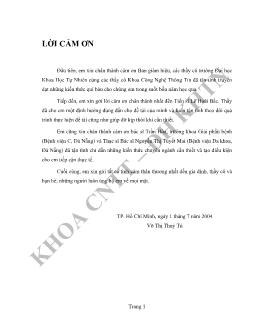 Ung thư cổ tử cung và một số công việc đã thực hiện được trong lĩnh vực khám sàng lọc tự động