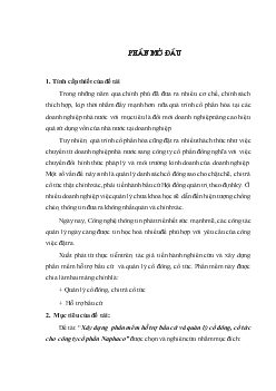 Xây dựng phần mềm hỗ trợ bầu cử và quản lý cổ đông, cổ tức cho công ty cổ phần Naphaco