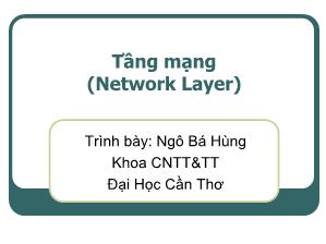 Tầng mạng (Network Layer)