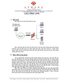 Cấu hình vpn