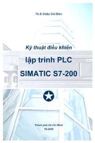 Kỹ thuật điều khiển - Lâp trình PLC simatic S7 - 200