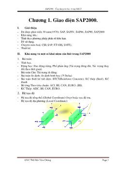 SAP2000 - Ứng dụng tin học trong thiết kế công trình