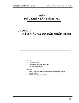 Tài liệu Điều khiển lập tình plc - Mạng plc