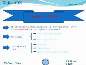 Tông quan về AutoCad