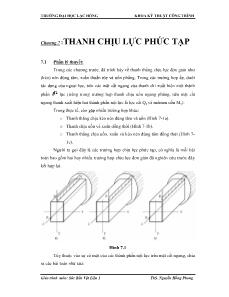 Thanh chịu lực phức tạp