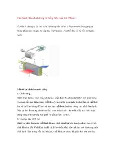 Các thành phần chính trong hệ thống điện lạnh ô tô (Phần 2)