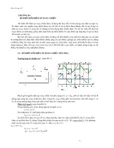 Điện tử công suất 1 Chương ba Bộ biến đổi điện áp xoay chiều