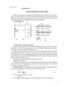 Điện tử công suất 1 Chương bốn Bộ biến đổi điện áp một chiều