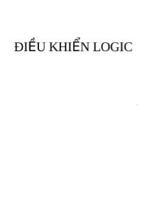 Điều khiển Logic: Cơ sở toán học cho điều khiển logic