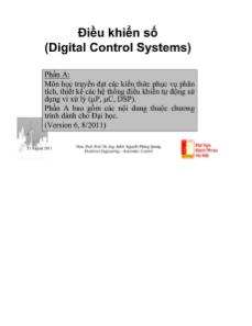 Điều khiển số (Digital Control Systems)