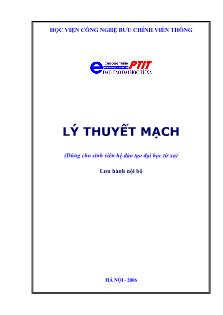 Lý thuyết mạch