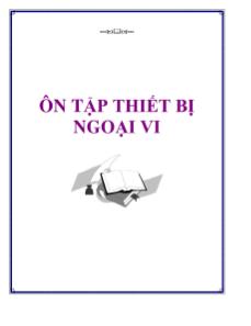 Ôn tập thiết bị ngoại vi