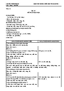 Bài giảng Bề mặt lục địa