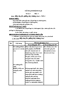 Bài giảng Gấp thuyền phẳng đáy không mui – Tiết 1