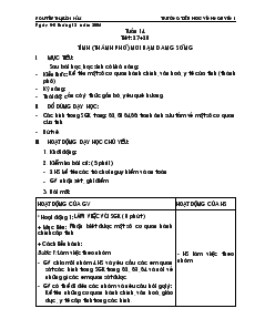 Bài giảng Tỉnh (thành phố) nơi bạn đang sống