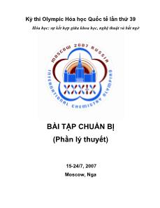Kỳ thi Olympic Hóa học Quốc tế lần thứ 39