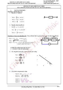 Bài 5: phương pháp giản đồ vec tơ -Bài toán hộp đen