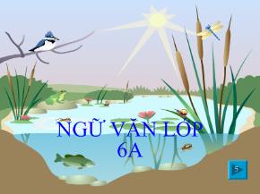 Bài giảng Tiết 39: ếch ngồi đáy giếng (truyện ngụ ngôn)
