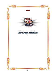 Tiểu luận Mối quan hệ giữa nội dung và hình thức được biểu hiện trên sản phẩm áo sơ mi