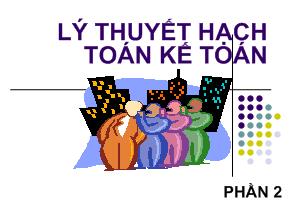 Kế toán kiểm toán - Lý thuyết hạch toán kế toán