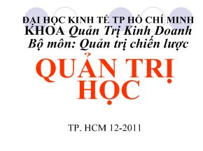 Quản trị học