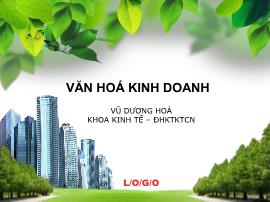 Văn hoá kinh doanh