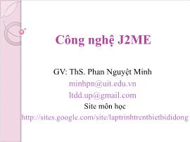 Công nghệ J2ME