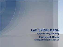 Lập trình mạng