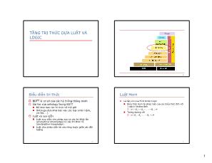 Tầng tri thức dựa luật và logic