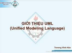 Tìm hiểu về UML