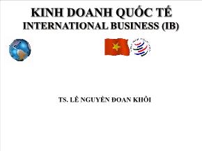 Kinh doanh quốc tế