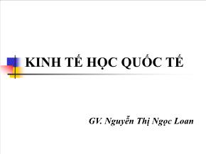 Kinh tế học quốc tế