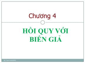 Kinh tế lượng - Chương 4: Hồi quy với biến giả