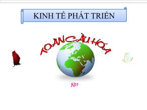 Kinh tế phát triển